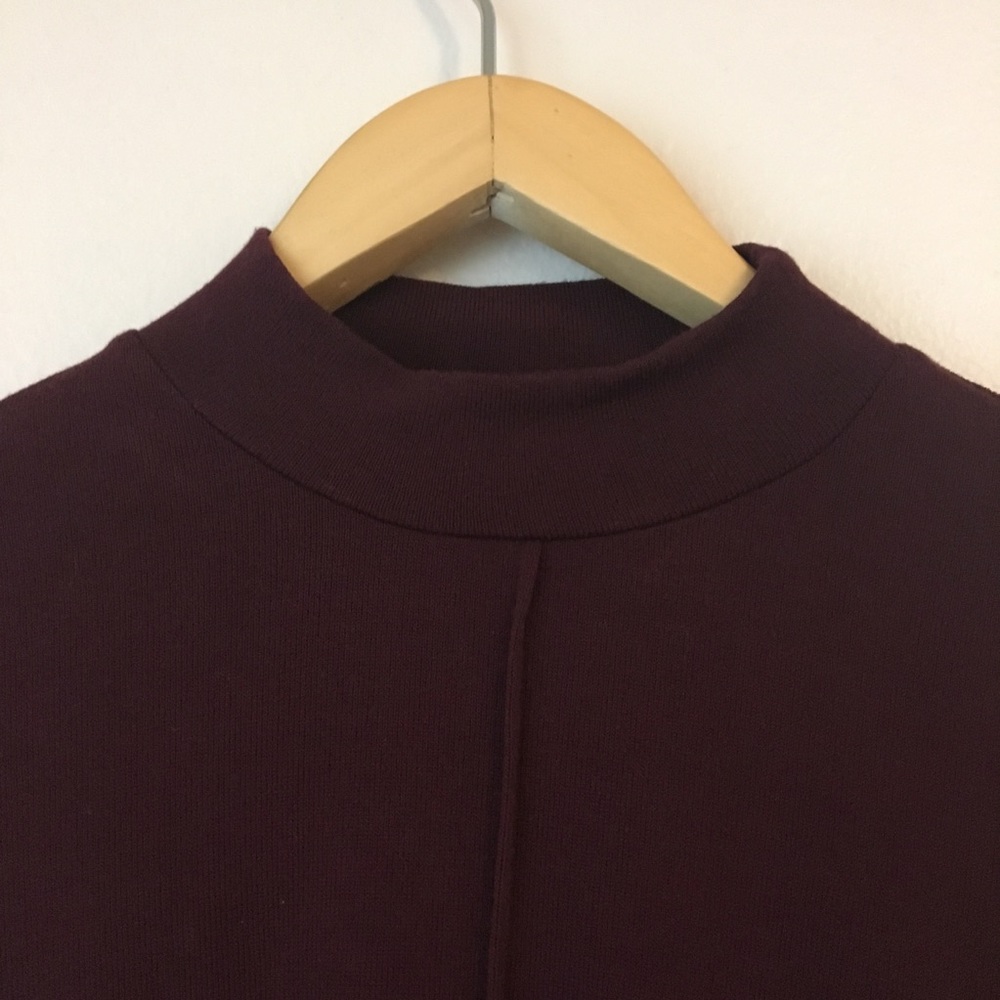 Harlowe & Graham Mockneck Long Sleeve Shirt Top - Picture 4 of 7
